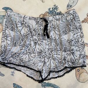Soma B&W Print Sleep Shorts XL